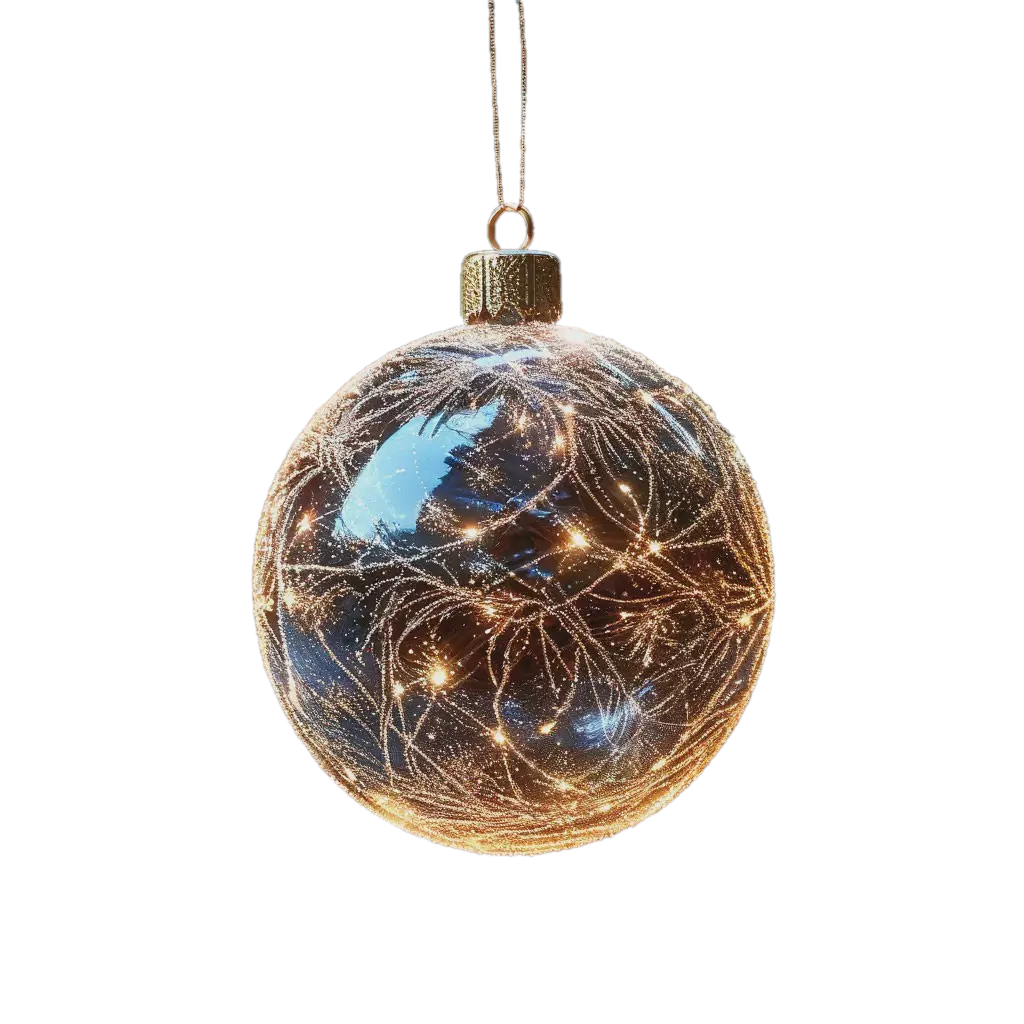 "A magical New Year" — image created in Shedevrum