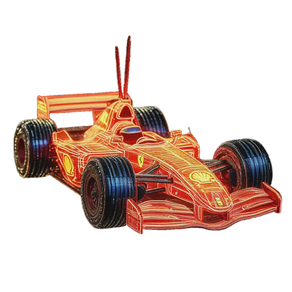 "The Formula 1 car of the Ferrari team of the 2024 model year" — image ...